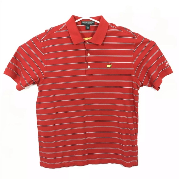 Masters Other - Masters Collection Golf Polo Striped 60's Two-Ply